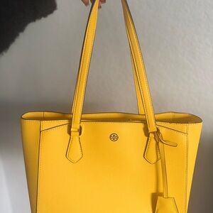 Tory Burch Vibrant Yellow Shoulder Bag